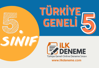 Online Deneme Sınavı 5
