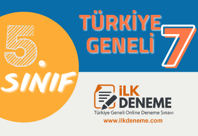 Online Deneme Sınavı 7