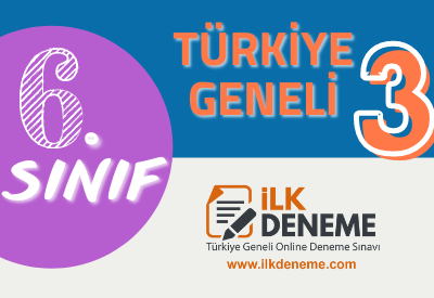 Online Deneme Sınavı 3