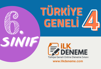 Online Deneme Sınavı 4