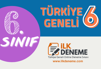 Online Deneme Sınavı 6