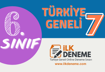Online Deneme Sınavı 7