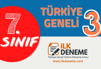 Online Deneme Sınavı 3