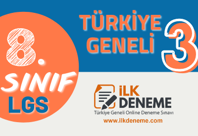 Online LGS Deneme Sınavı 3