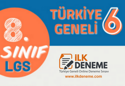 Online LGS Deneme Sınavı 6 (1.Dönem Konuları)