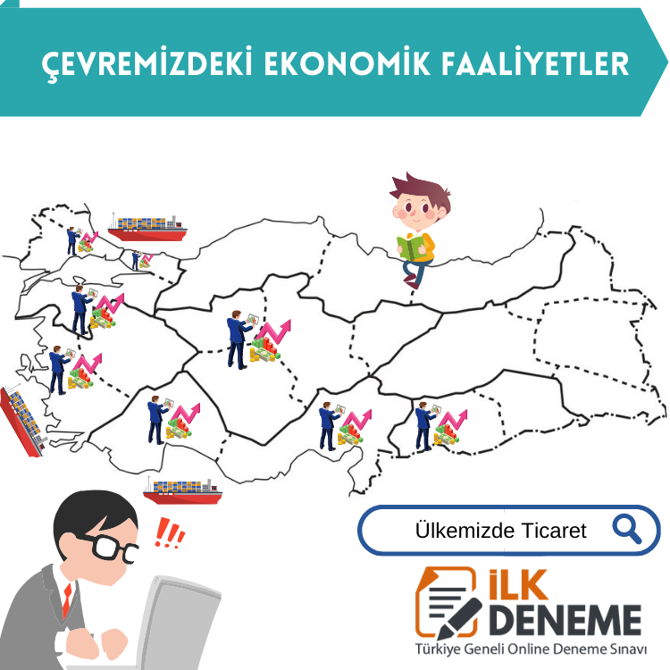 türkiye ticaret haritası - ülkemizde ticaret